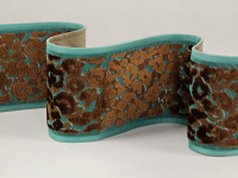 Leopard Velvet Braid Aruba trimmings 