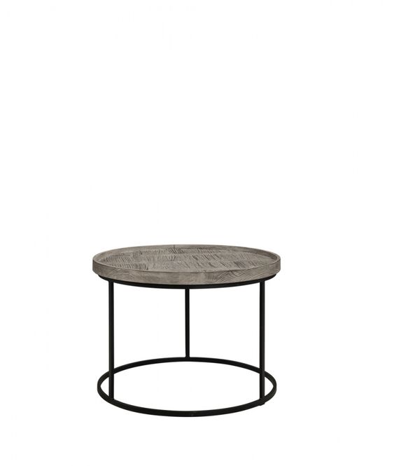 Hovedbilde GRANT Pebbles grey sidebord  - lampebord