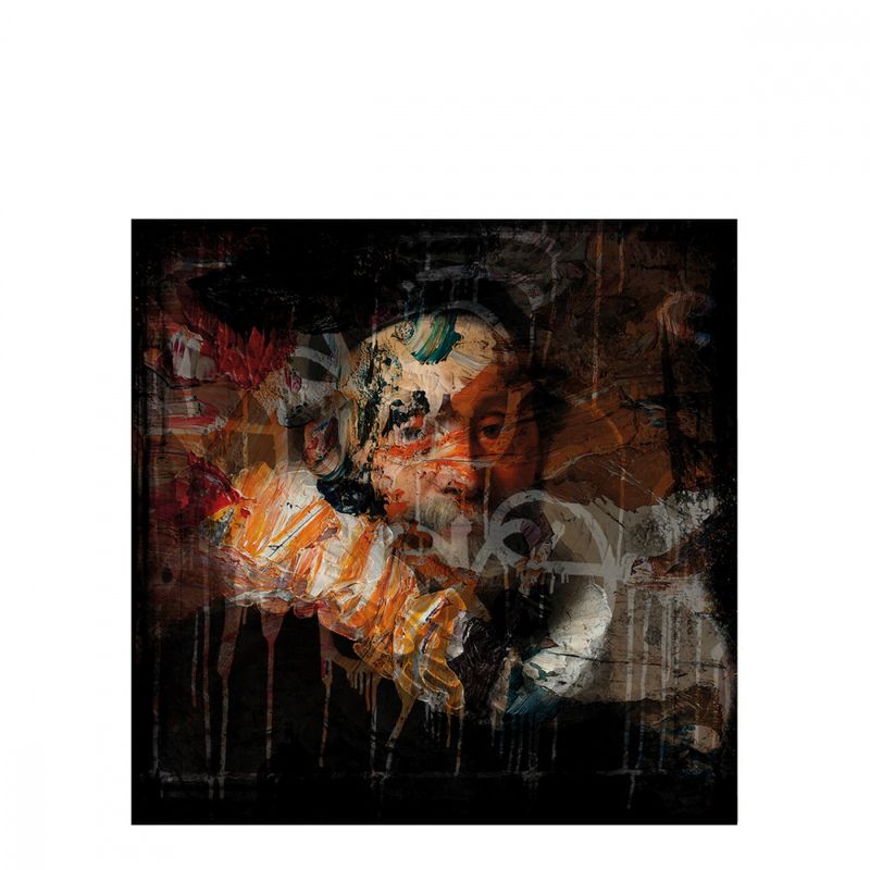 OLD REMBRANDT GN7593 100x100 printet på plexi