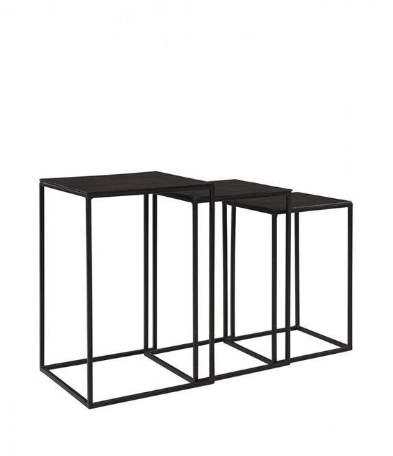 Hovedbilde NOVA 3-SET 3-set. Svart aluminium 06-24819