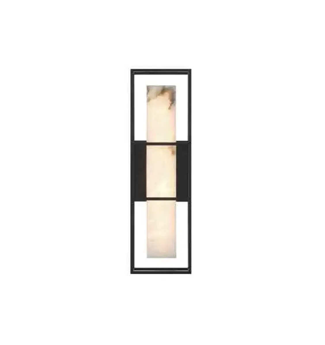 Vegglampe Blakley L13/W11/ H40cm Led Alabaster white / Black