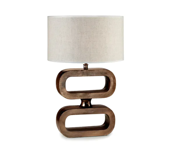 Hovedbilde  Bordlampe Santa Barbara 35x10x43 Bronze uten ...
