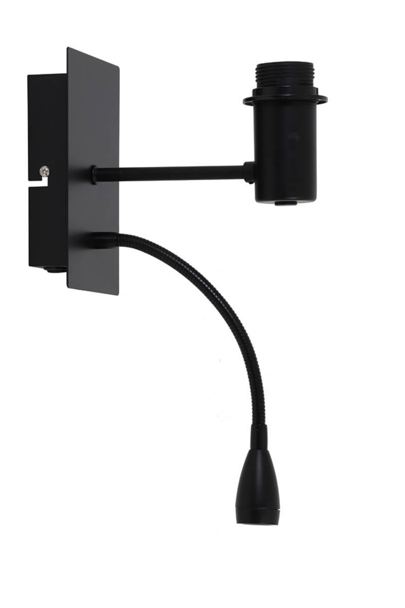 Wall lamp+ledflex 20x11x35 cm REGINA matt black med led