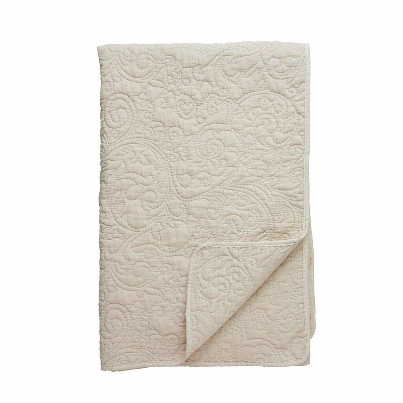 Isabelle throw 170X cm, Linen- sengeteppe