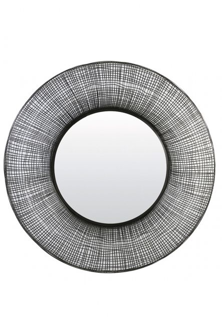 Hovedbilde Mirror Ø78x12 cm SAMAT black 7312712