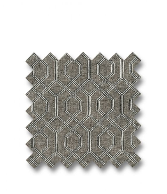 Hovedbilde PRESE TAUPE stoff metervare fra Artwood
