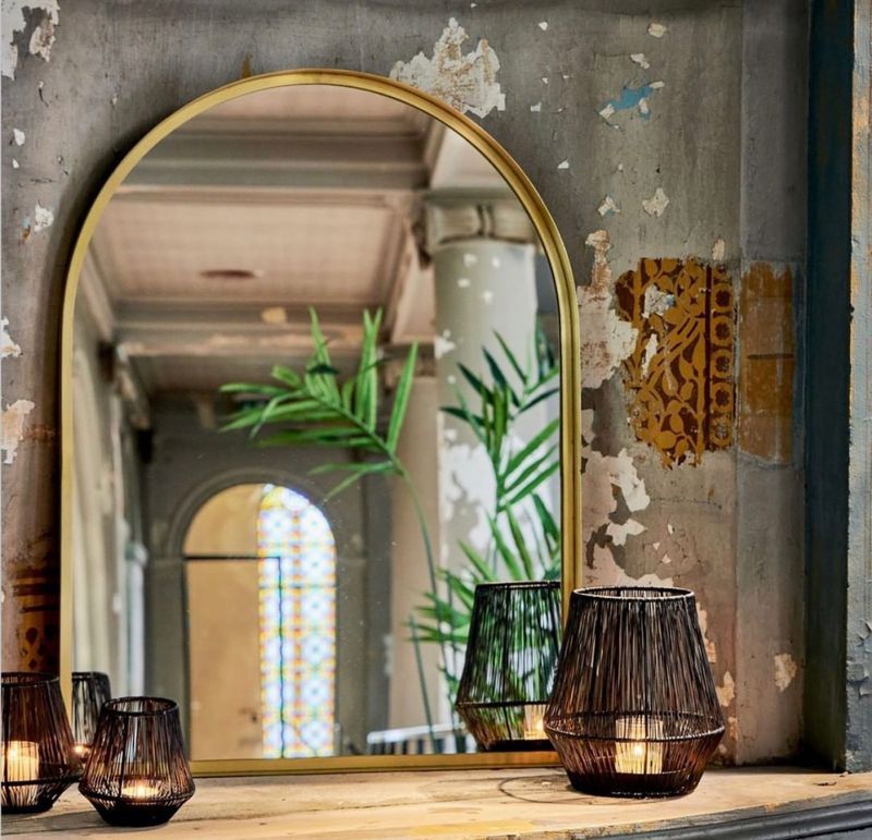 Mirror 90x5x150 cm FERES old bronze 7310018