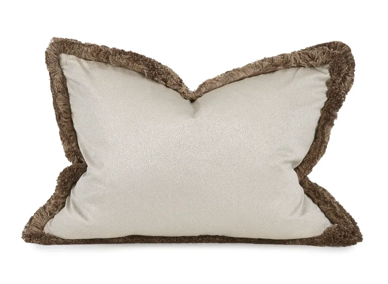 Pute 45x60cm Dermis Almond Inkl.Dun/fjær innmat .: 280-4560