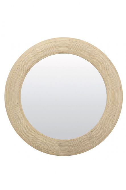 Hovedbilde Mirror Ø109,5x4,5 cm PIEDRE rattan natural ...
