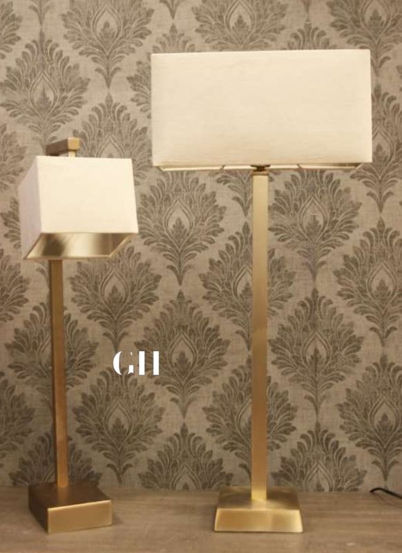 Vilde bordlampe 60cm messing