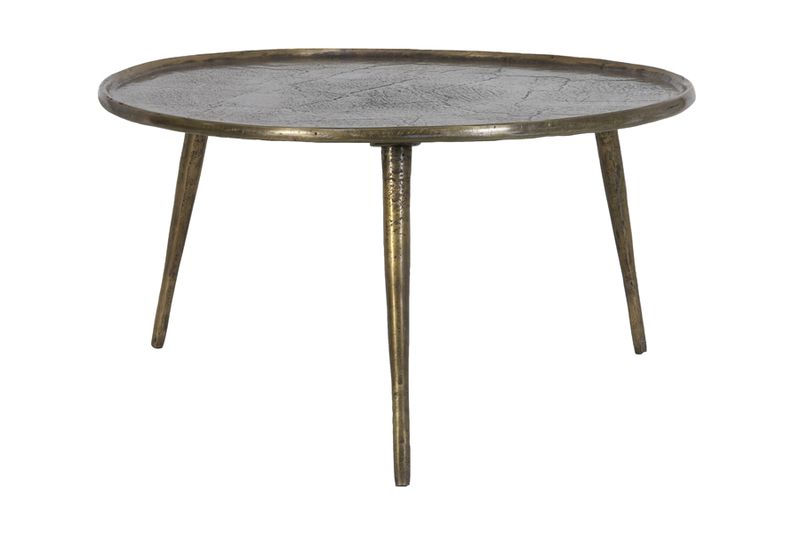 Sidebord 6733318 - Side table Ø67,5x37 cm BABINA antique bronze