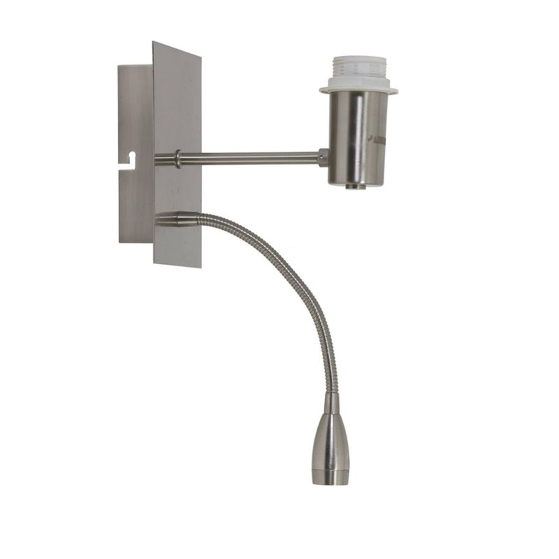  Wall lamp+ledflex 20x11x35 cm REGINA nickel satin 