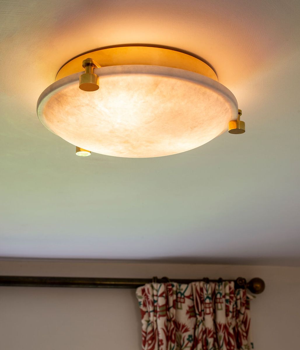 Buriton Flush Ceiling and Wall Light Code: CL0358.BR