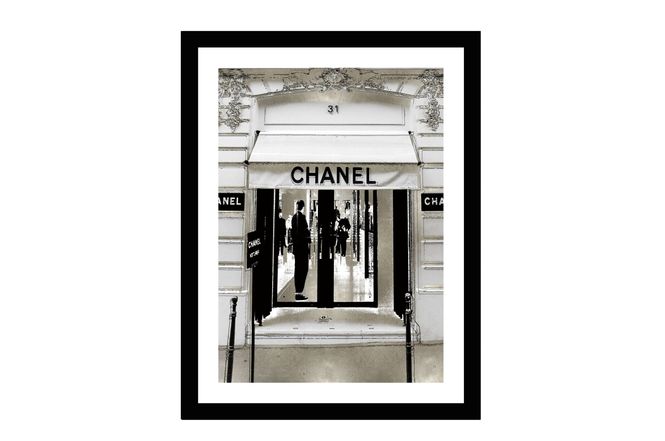 Hovedbilde Glass picture w/frame Chanel 70cm x 90cm