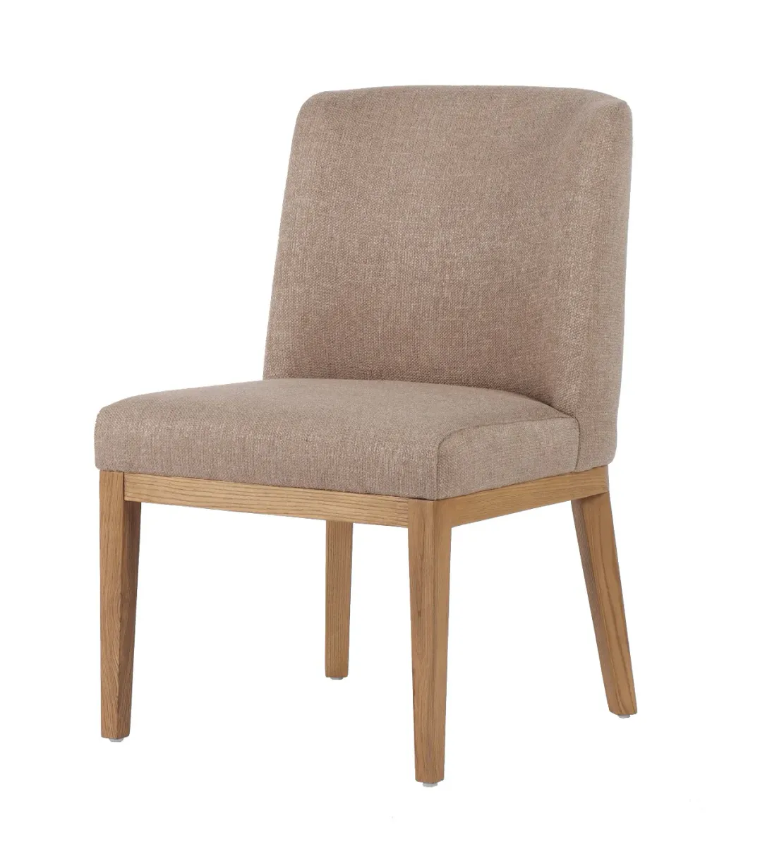 Spisestol York natur ask Breezer Taupe B55 D57 H85 SH48cm 