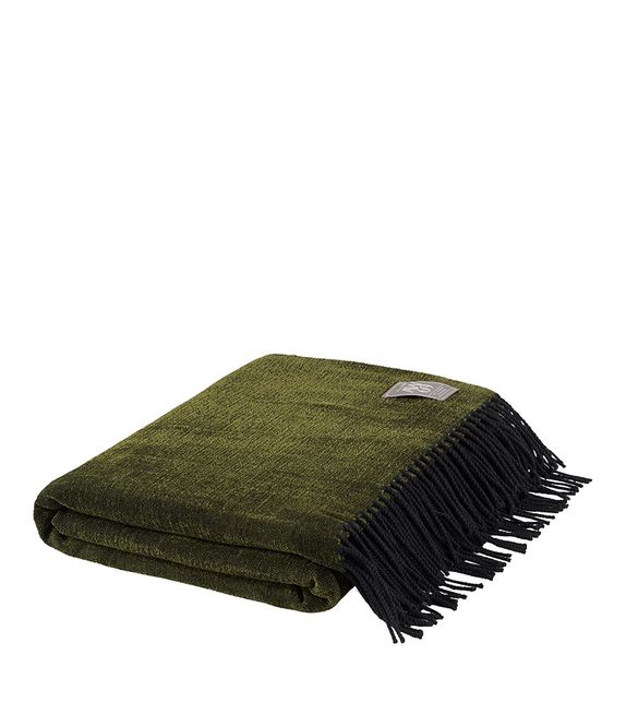 Hovedbilde Pledd FERRARA army 130×180 60-71526  50% ull og ...