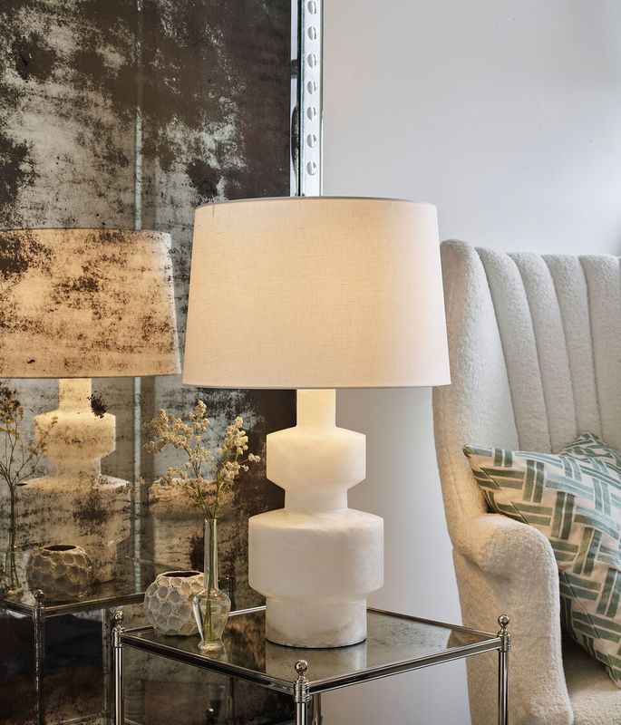 Shoreham Table Lamp Code: TA0013.IV  u/skjerm