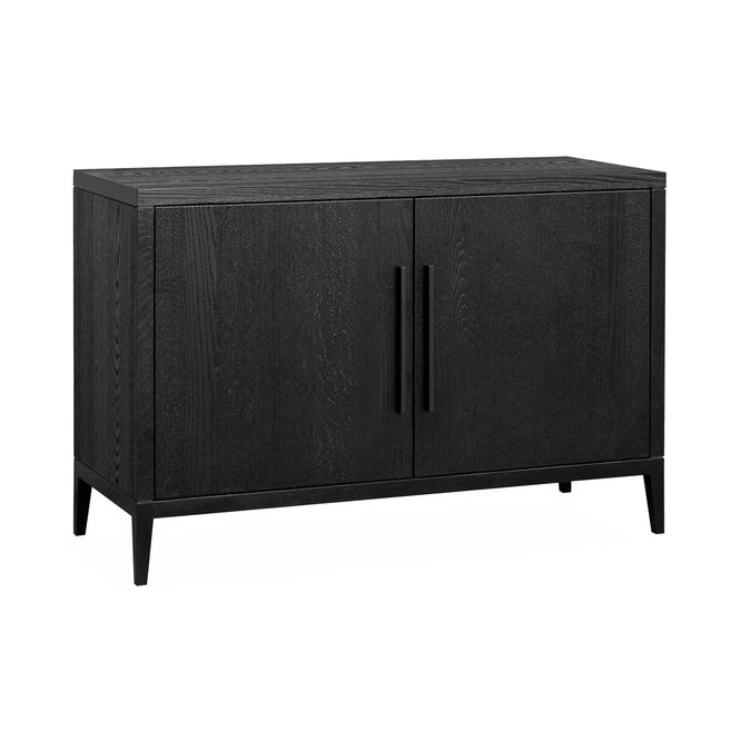 Hovedbilde Skjenk Morris 120x80x45 Black grov eikefiner  ...