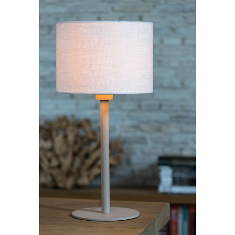  Shade cylinder 25-25-18 cm LIVIGNO egg white  