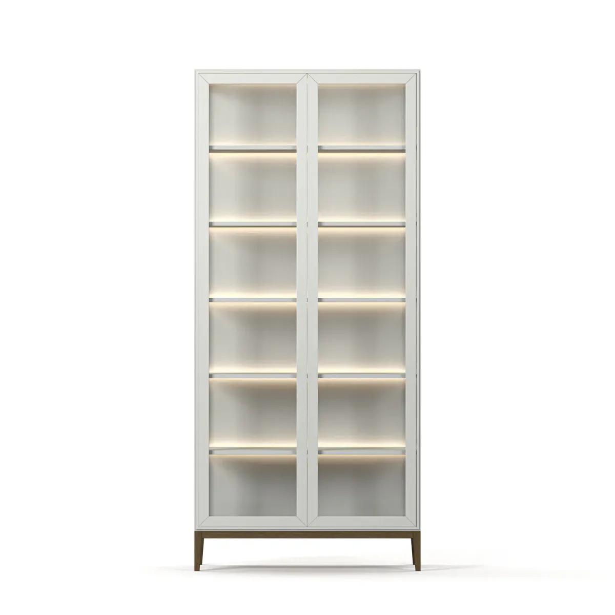 Edge 2.0 Vitrineskap med led lys 739