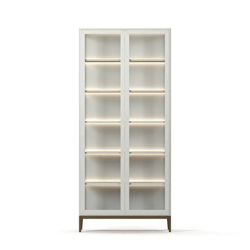 Edge 2.0 Vitrineskap med led lys 739