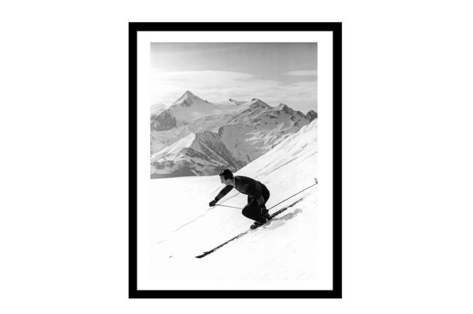Hovedbilde Glass picture w/frame downhill with parallel turn ...