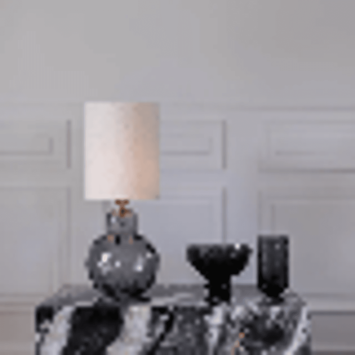 Lilly bordlampe grey 2135 uten skjerm 
